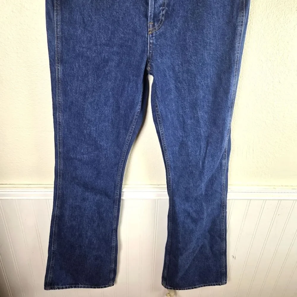 Women's Re/Done NWT The Riding Jean  Classic Bootcut Blue Denim Jeans Size 27